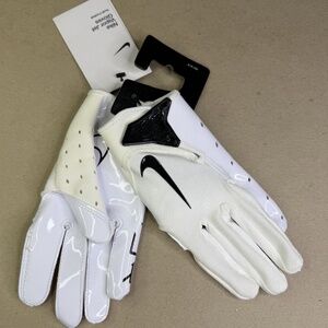 Nike Vapor Jet 7.0 Football Gloves White Youth Size Small NWT